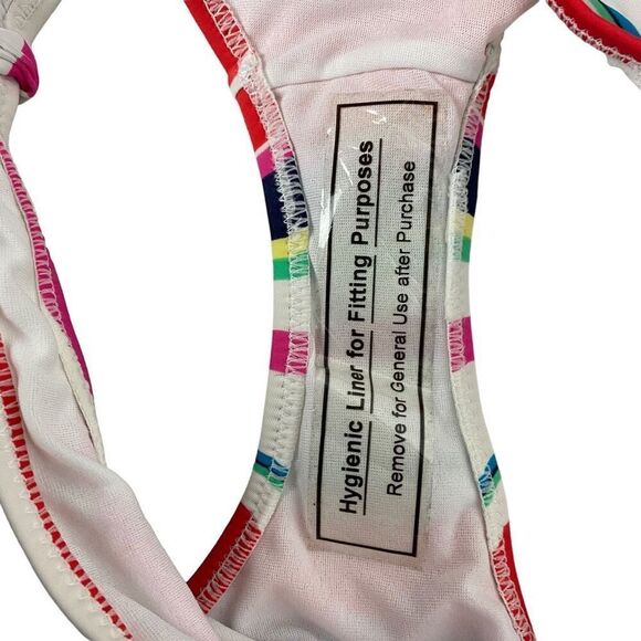 American Eagle Outfitters Stripe Bikini Bottom size Large NEW - Picture 4 of 6